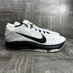 Nike Air Zoom GT Hustle 3 Men size 18 Mesh White Black Basketball Shoes